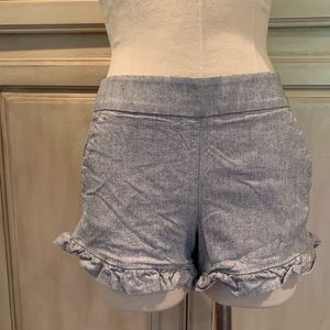 Ruffle Hem Shorts